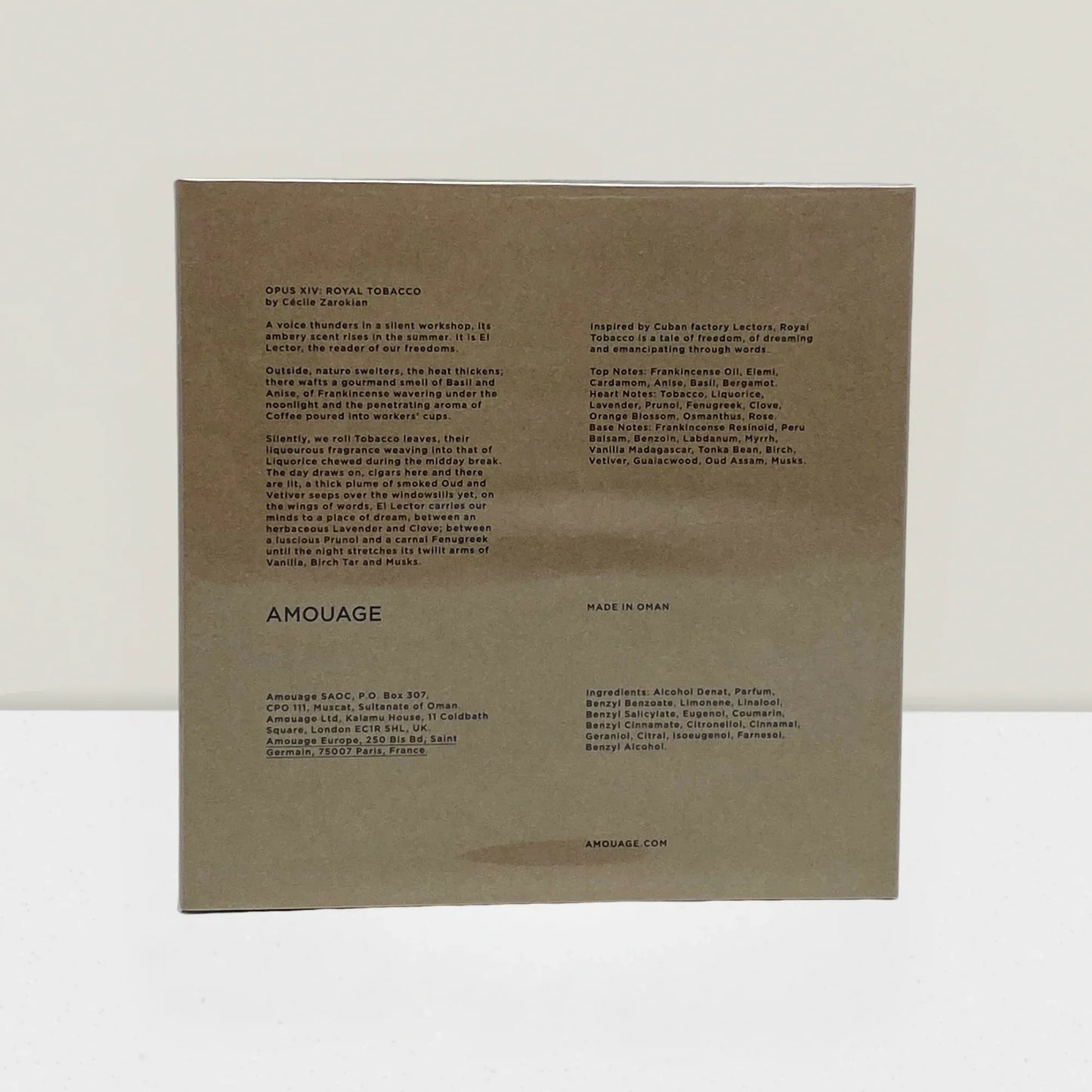 Opus XIV Royal Tobacco Eau de Parfum 100 ml #5